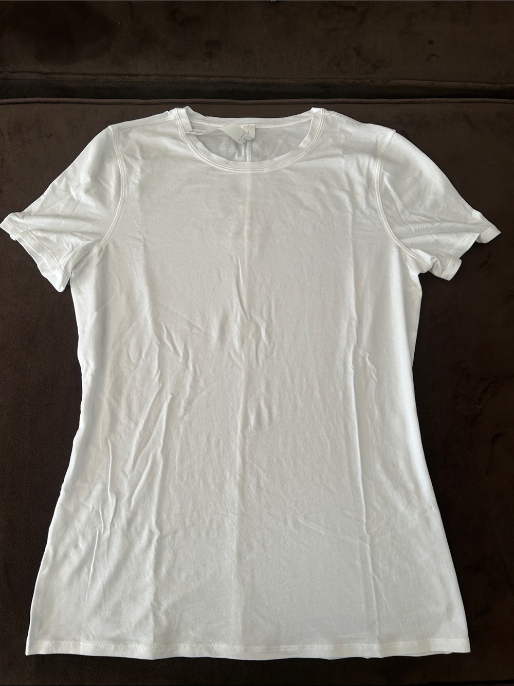 NWT lululemon WHT Crewneck Tee Sz 8